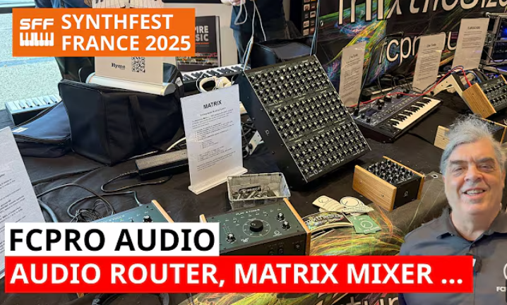 FCPro Audio at SynthFest France 2025 – Interview by Synth Anatomy