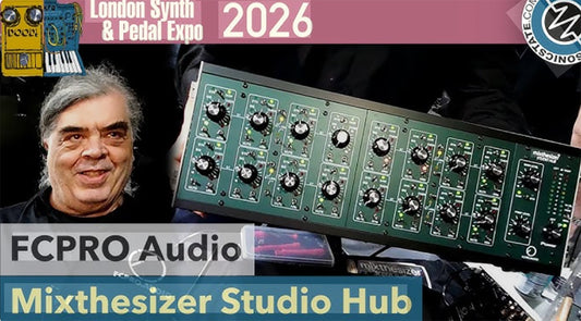 LSPXPO 2026: Sonicstate Interviews Claudio Furno at the FCPro.Audio Stand for the Launch of Mixthesizer Studio HUB