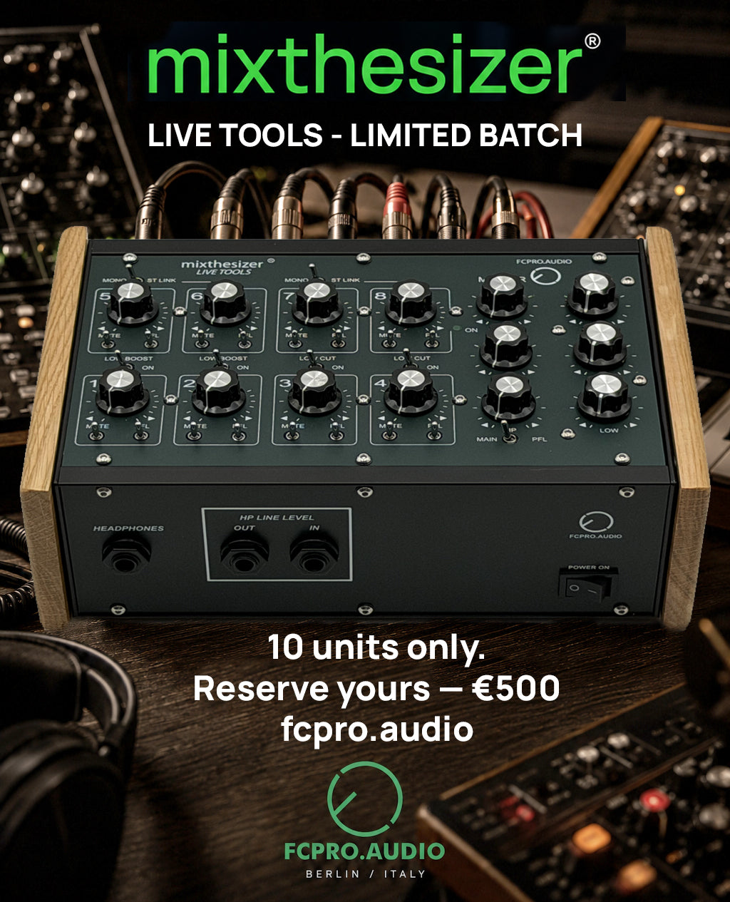 Mixthesizer Live Tools — Batch 01 is now open